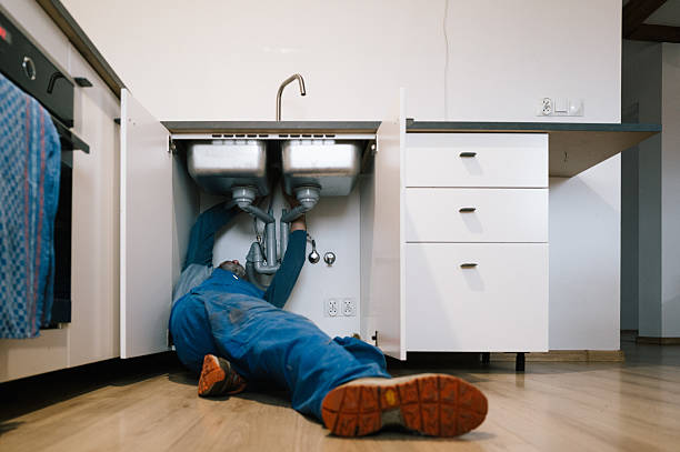 Professional Leak Detection technician working in Landing, NJ